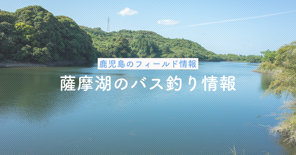 写真あり バスは釣れる 駐車場は 薩摩湖のフィールド情報まとめ Shimotsumagazine